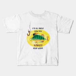 Fishing humor Kids T-Shirt